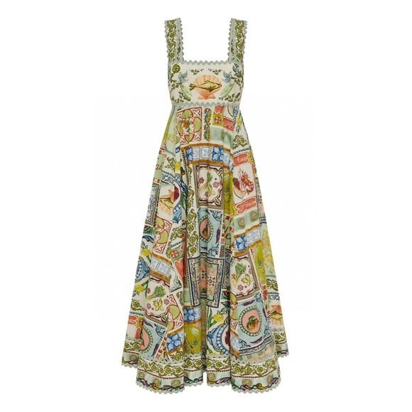 Alemais tommasina summer dress US 2 - Picture 1 of 12